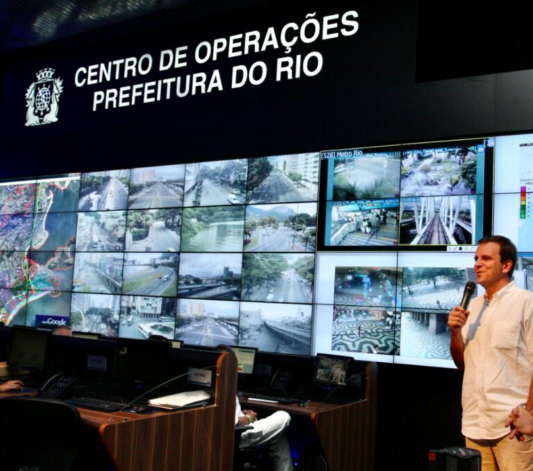 Inauguração do COR - Centro de Operações Rio