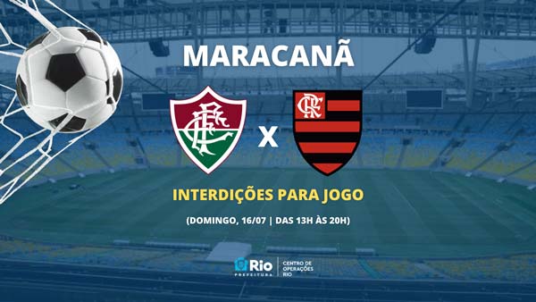 Prefeitura monta esquema operacional especial para a partida entre Flamengo  x Bragantino, no Maracanã – Centro de Operações Rio