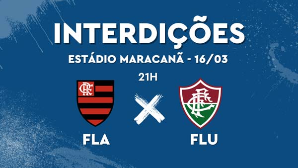 Equipes da Prefeitura do Rio montam esquema especial para Flamengo e Fluminense no Maracanã (16/03)