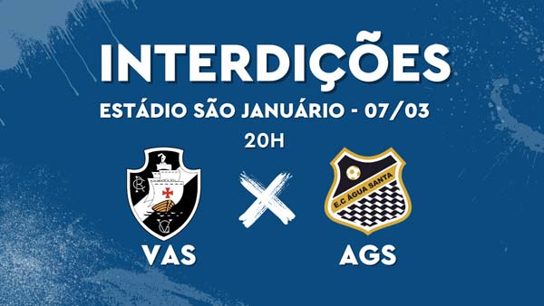 Copa do Brasil: confira o esquema de trânsito para jogo do Vasco em São Januário na quinta (07/03)