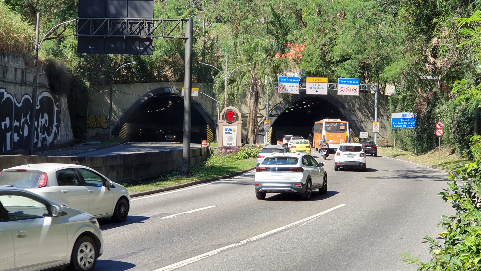 Manutenção de rotina interdita galeria sentido Centro do Túnel Rebouças nesta sexta-feira (30/05)
