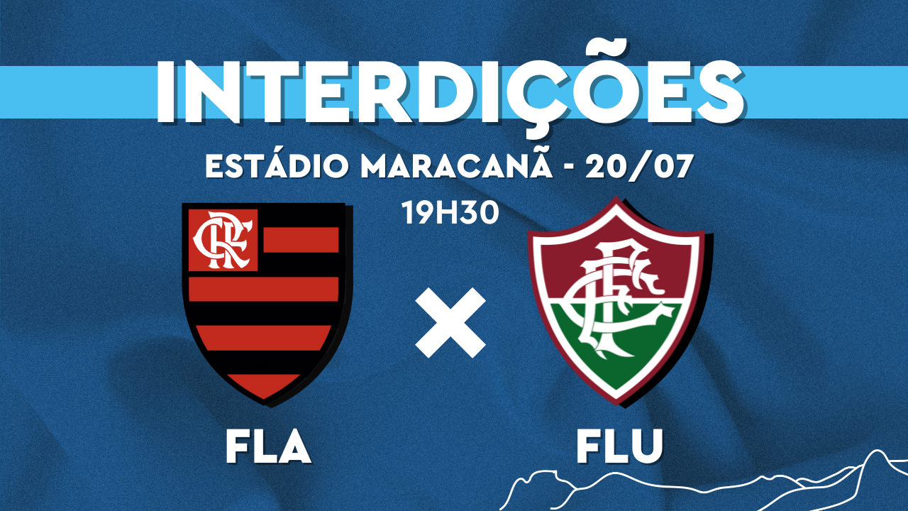 Maracanã terá esquema especial de trânsito para Fla x Flu neste domingo (20/07)