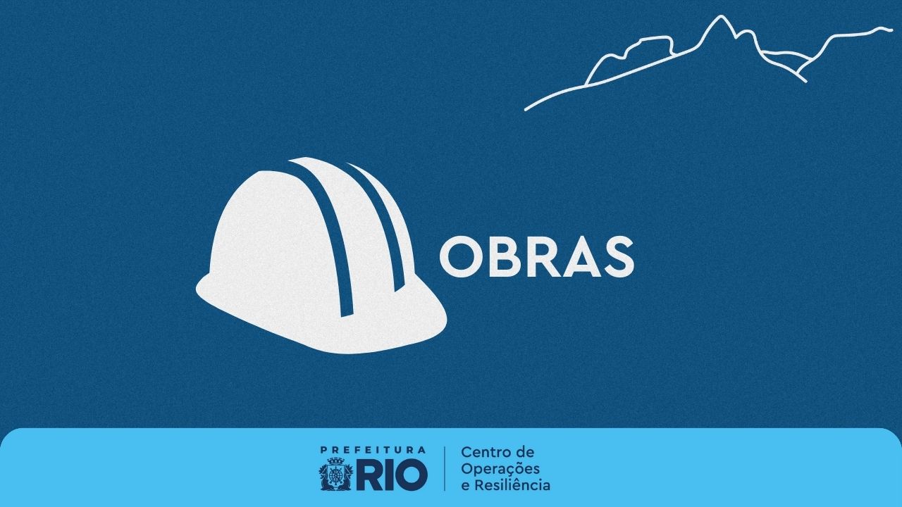 Obras interditam trecho da Estrada da Água Branca, em Realengo, até a próxima segunda-feira (6/10)