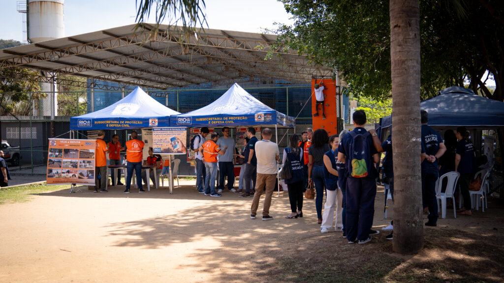 Defesa Civil Municipal realiza exercício simulado no Jardim Maravilha e comunidades do Centro do Rio