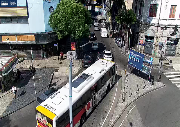 Centro do Rio: obras de reurbanização interditam parcialmente a Rua da Carioca até novembro