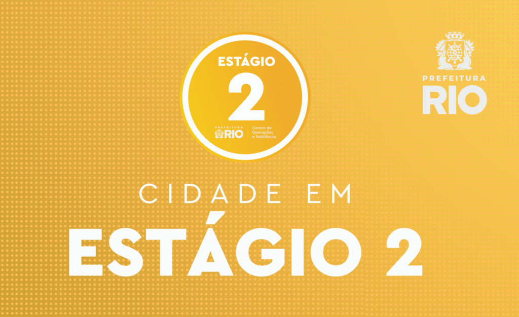 Município do Rio entrou em Estágio 2 às 19h23 desta segunda-feira (24/11/2025)