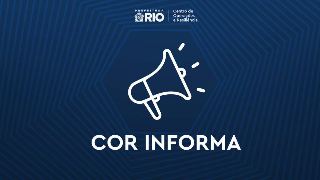 Acompanhe as ocorrências relacionadas à chuva neste sábado e domingo (24/1 e 25/01) na cidade do Rio de Janeiro