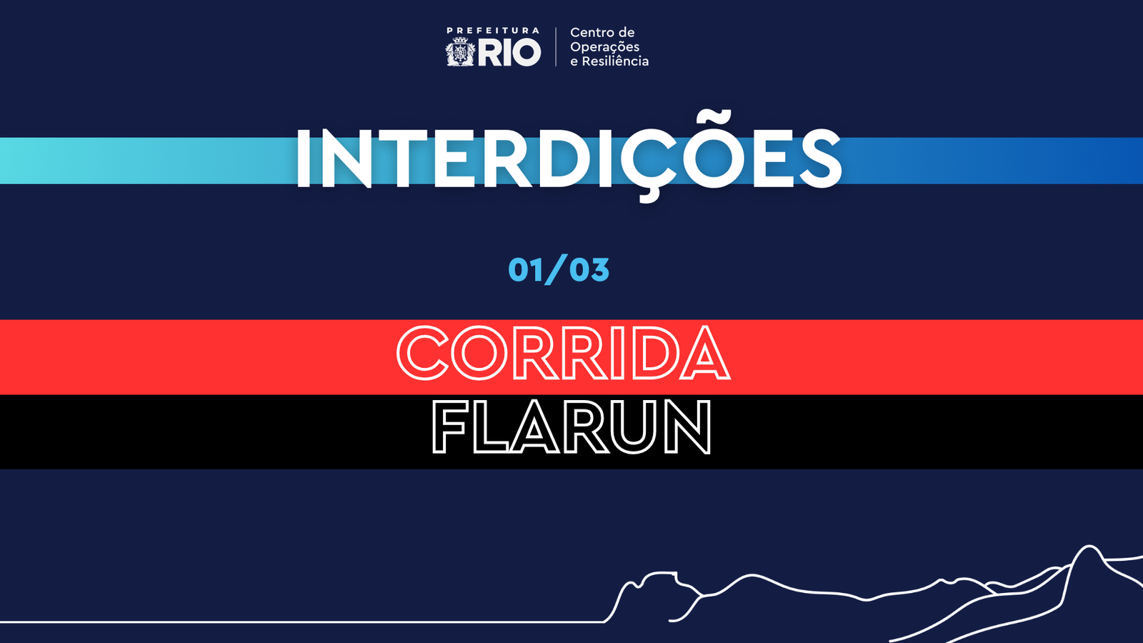 Corrida Fla Run: bloqueio para área de lazer do Aterro do Flamengo será antecipado neste domingo (01/03)